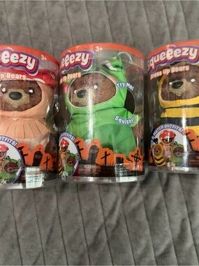 Squeezy bears 3 piece set